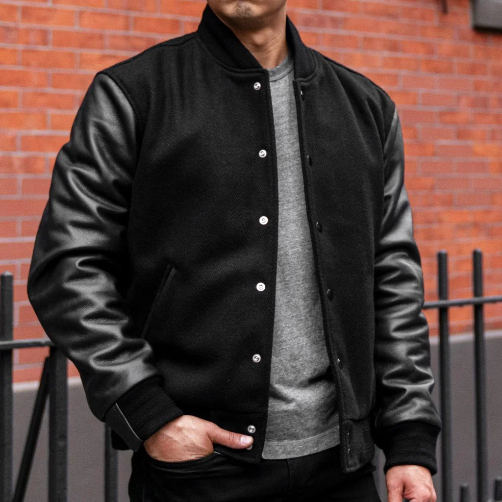 Varsity Jacket | Black